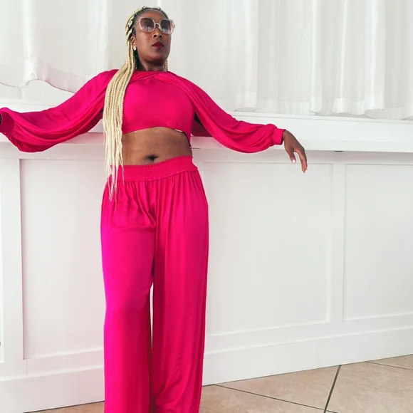 Zara 2 piece set (co-ord) - Pink - Picture 1 of 5